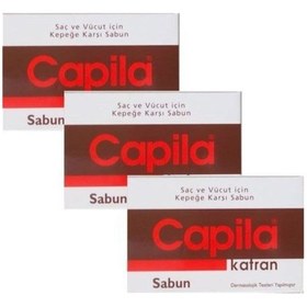 Resim Capila Katranlı Sabun 3 x 90 G 