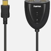 Resim Hama Switcher HDMI 2x1 Siyah 