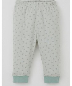 Resim Breeze Erkek Bebek Pijama Takımı Omuzdan Patlı Mini Üçgenler Desenli 4 Ay-1 Yaş, Su Yeşili Su Yeşili 
