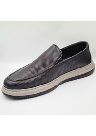 Resim Greyder 64696 Siyah Hakiki Deri Erkek Casual Comfort Ayakkabı Siyah 
