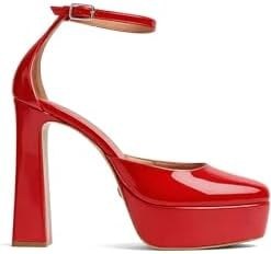 Resim Jabotter Monroe Rugan 12 Cm Platform Topuklu Ayakkabı 