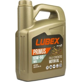 Resim Lubex Primus 10W-60 MV 4 Litre Motor Yağı ( Üretim Yılı: 2022 ) 