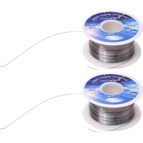 Resim Kagen 2x Katı Lehim 0.3mm Dia Akı Çekirdek %63 Kalay %37 Uzun Tel Makara (Yurt Dışından) 
