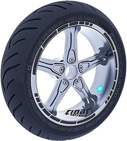 Resim Karbon Fiber Dokulu Moto GP Stili Jant Şeridi Sticker 
