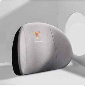 Resim Wondernest Araba Hafızalı Köpük Boyun Ve Bel Yastığı - Omurga Desteği, Gri 