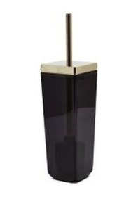 Resim Primanova M-Sa04-25-A Toskana Tuvalet Fırçası Şeffaf Siyah Altın 