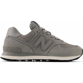 Resim New Balance Lifestyle Wl574pyg Gri Kadın Günlük Spor Ayakkabı Gri 