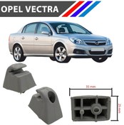 Resim Opel Vectra A-B Güneslik Ayagi Gri Renk 2 Adetli Set 1998 2002 547276607 