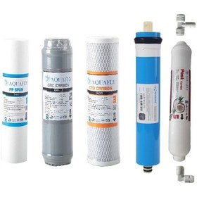 Resim Vontron Membranlı AQUA FLY Su Arıtma Cihazı Filtresi Çift Karbon 5 Li Açık Kasa Uyumlu 