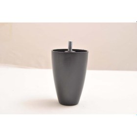 Resim Zeygen Armut Plastik Baza Mobilya Koltuk Kanepe Ayağı 4 Adet Siyah 10 Cm 