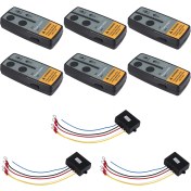 Resim Lumin Essence Set 12V 24V 2.4g 50M Evrensel Araba Kablosuz Vinç Vinç Uzaktan Kumanda Kontrol Cihazı Çift El Seti Aralığı (Yurt Dışından) 