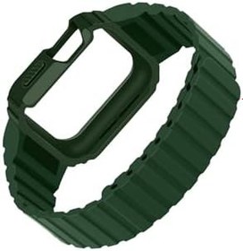 Resim CONSTRAIN - Apple ile uyumlu Watch 10/11 Serisi 46mm Kordon Armour Defens Kasa Koruyuculu Silikon Band 142 