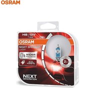 Resim Osram 12V H8 Ampul 35W +%150 Fazla Işık Nıght Breaker Laser 2 Ad N11.681 