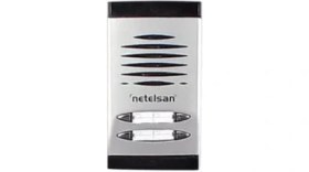Resim Netelsan M.U.DIA.00037 Diafonlu Çift Sıra Zil Paneli 1-2 Buton Sayılı 