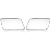 Resim K19063 Vw Mk4 Jetta Bora 1998-2004 İçin Bir Çift Şeffaf Plastik,şeffaf 