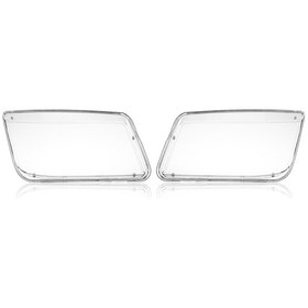 Resim K19063 Vw Mk4 Jetta Bora 1998-2004 İçin Bir Çift Şeffaf Plastik,şeffaf 