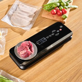 Resim Karaca Seal And Fresh Inox Tartılı Vakum Makinesi 5 Adet Poşet ve 1 Adet Rulo Hediyeli 