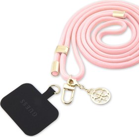 Resim Guess Cep Telefonu Askı İpi Metal Logolu Tasarım Orjinal Lisanslı 