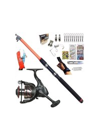 Resim Oslo Shinari 4000 210cm 50-150gr Piranha Dolphin Kıyı Spin Olta Takımı Seti 