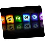 Resim Panorama Ajans The Lantern Corps Dc Kahramanlar Sembol Mouse Pad 