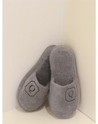 Resim Q Harf Havlu Banyo Ev Otel Lohusa Unisex Kalın Taban Terlik 