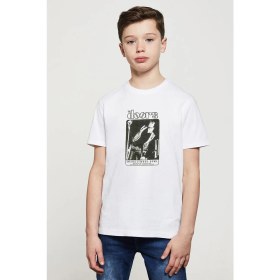 Resim The Doors Live Hollywood Bowl Baskılı Unisex Çocuk Beyaz T-Shirt 
