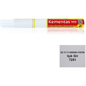 Resim Tam Örtücü Rötuş Kalemleri 02.11.71.000049-116700 Işık Gri 7251 Rötuş Kalem-13045 