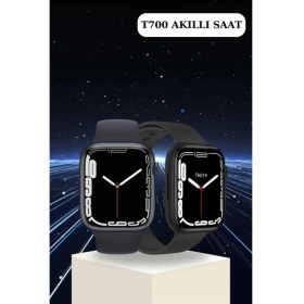 Resim Yeni Nesil Akıllı Saat ve Kablosuz Kulaklık Kampanyası Ikili Set Bluetooth Bağlantılı 