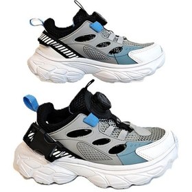 Resim M.p One 3409 Gri Yazlık Erkek Çocuk Spor Ayakkabı Gri 