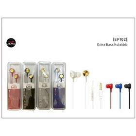 Resim Subzero Ep102 Beyaz Mikrofonlu Kablolu Kulaklık Ep1023 