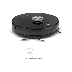 Resim Braventa Collection Homend Alex Laser Pro+ 1283H Siyah Moplu ve Haritalamalı Akıllı Robot Süpürge 