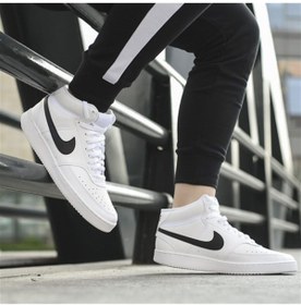 Resim Nike Court Vision Mid Erkek 
