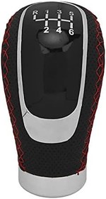 Resim Qiilu Vites Topuzu, Ayrılabilir Evrensel Alüminyum Araba Otomatik Manuel Vites Çubuk Topuzu Baş Değiştiren 