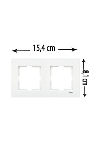 Resim Viko Karre 2 Li Çerçeve N11.574 