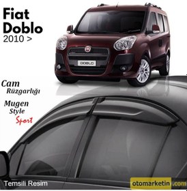 Resim Fiat Doblo Mugen Cam Rüzgarlığı 2010- 