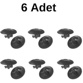 Resim Opel Vectra A - B Pedal Üstü İzolasyon Klipsi Z Tip 6'lı 