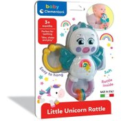 Resim NessiWorld 17778 Baby Clementoni - Sevimli Unicorn Çıngırak 