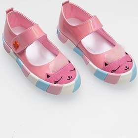 Resim Casabony Pembe Rugan Simli 3d Kız Babet Sneakers 23 