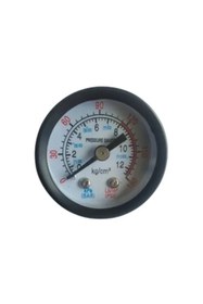Resim BH Manometre Arkadan Çıkışlı Kuru Tip Q50 - 0 - 12 Bar 1/4 