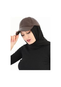 Resim Elif İç Giyim Unisex Ayarlanabilir Taba Deri Şapka Taba 