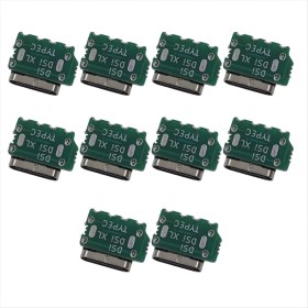 Resim Sedipiitous Nintendo Ndsı Ndsı Xl Ll 10 Pcs Usb-C Değiştirme (Yurt Dışından) 