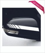 Resim Genel Markalar Oto Ayna Şerit özel yeni kaliteli Kaliteli Sticker Beyaz 2 Li 20*2,5 Cm 