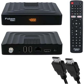 Resim Silahlı Tower Fobem Vision S Hibrit Ses Komutlu Uydu Alıcılı Android 14 Tv Box 4Gb Ram 32Gb Hafıza 1.5Ghz (Tunerl 