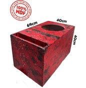 Resim ensilya 30 CM SPL L PORT PROFESYONEL BAS KABİNİ MDF DEPREM ETKİLİ 