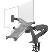 Resim Ergoflex NB F160-FP Amortisörlü 17"-27" Monitör Tutucu ve 10"-17" Laptop Standı 