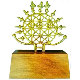 Resim Pimarks Pirinç Döküm Hitit Güneşi 