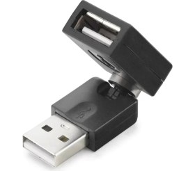 Resim LTG Nova USB To USB F Çevirici Mafsallı Siyah HDX1357 