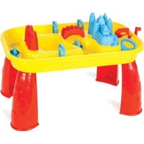 Resim Kum Ve Su Oyunu Eğitici Ve Öğretici Su- Kum Oyunu Masası Pembe 