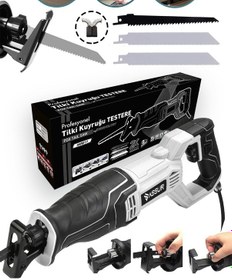 Resim Assur ASR617 750W Tilki Kuyruğu Testere Beyaz 