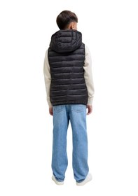 Resim Jack & Jones Jack&jones Jjebradley Erkek Çocuk Şişme Yelek 12280985 Siyah 